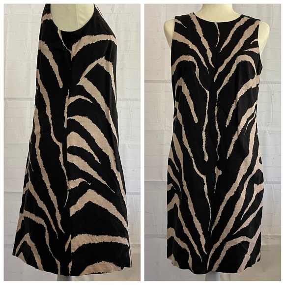 Super Cute Animal Print Sheath Dress - Picture 3 of 4